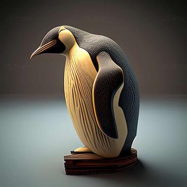 3D model penguin (STL)